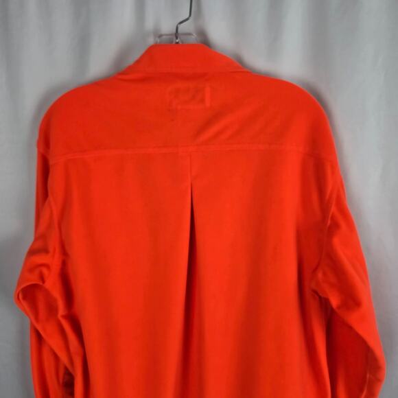 Gamehide Hunting Outdoor Shirt Men's M Orange Soft Fabric Button Down - Picture 10 of 16